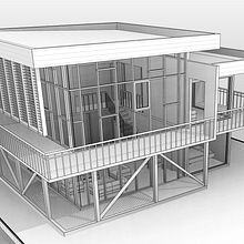 Mi Proyecto del curso: Diseño y modelado arquitectónico 3D con Revit. Projekt z dziedziny 3D,  Architektura, Architektura wnętrz,  Modelowanie 3D, Architektura c, frowa i Wizualizacja architektoniczna użytkownika Deysi Cano Díaz - 03.06.2021