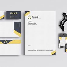Identidad Corporativa de una Constructora. Design, Advertising, Br, ing, Identit, Accessor, Design, and Product Design project by Miguel Prieto García - 08.04.2021