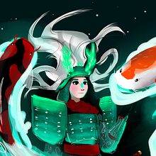 Mi Proyecto del curso: Ilustración de personajes dinámicos . Un projet de Illustration traditionnelle, Conception de personnages, B, e dessinée, Créativité, Dessin, Dessin numérique, Manga , et Design  de hadriato12 - 02.08.2021