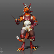 Einar (Dragonborn). Un proyecto de Modelado 3D de Rodrigo Yair Guillén Flores - 07.07.2021