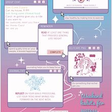 Good weekend habits - Infographic. Un projet de Illustration traditionnelle, Illustration vectorielle, Infographie et Illustration éditoriale de Hajnalka Minaei - 05.08.2021