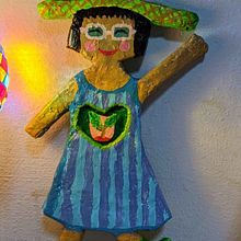 My project in Paper Mache for Beginners: Sculpt a Colorful Character course . Desain Karakter, Desain Mainan, Dan Mainan Seni proyek oleh lethao_223 - 08.05.2021