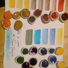 Mi Proyecto del curso: Elaboración de acuarelas artesanales. Arts, Crafts, Fine Arts, Painting, Watercolor Painting, DIY, and Color Theor project by Paula FERREYRA - 08.05.2021