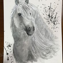 My project in Expressive Animal Portraits in Watercolor course. Un progetto di Illustrazione tradizionale, Pittura ad acquerello, Disegno realistico e Illustrazione naturalistica di jkchumbler18 - 05.08.2021