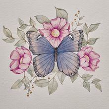 Meu projeto do curso: Desenho e composição naturalista em aquarela. Traditional illustration, Drawing, Watercolor Painting, and Naturalistic Illustration project by Erika Oliveira - 08.04.2021