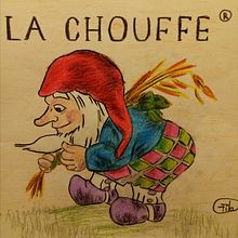 La Chouffe in colour. Drawing project by Filo - 08.05.2021
