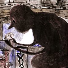 El niño fantasma. Un proyecto de Ilustración tradicional de Gerald Espinoza - 05.08.2021