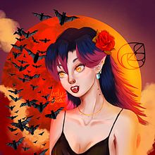 Meu projeto do curso: Retrato digital no Photoshop com um toque de fantasia. Traditional illustration, Drawing, Digital Illustration, Portrait Drawing, Digital Drawing, and Digital Painting project by Jessica Aguiar - 08.04.2021