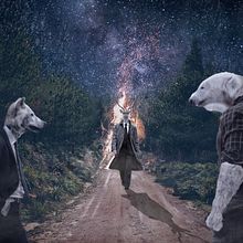 Reunión en el bosque. Photograph, Photo Retouching, Fine-Art Photograph, Photographic Composition, Photomontage, and Traditional illustration project by Roberto Garcia - 08.06.2021