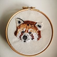 Mi Proyecto del curso: Needle painting para principiantes. Een project van Borduurwerk y Naturalistische illustratie van Taís Martínez Villarroel - 06.08.2021