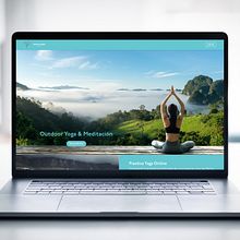 Outdoor Yoga - diseño UX. UX / UI, and Graphic Design project by Anna Huguet Bou - 08.06.2021