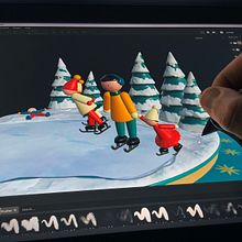 AR Christmas Carillon. 3D, 3D Character Design, and Art Direction project by Claudio Naviglio - 08.06.2021