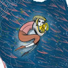  Horror short from Edgar Allan Poe as if it was a childrens book~ "The Tell-Tale Heart". Traditional illustration, Drawing, Digital Illustration, Children's Illustration, Digital Drawing, Digital Painting, and Narrative project by Inês Martins - 08.06.2021