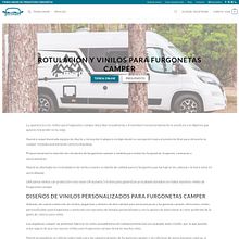Diseño tienda Online Vinilos furgonetas camper. Web Design, and Web Development project by Ivan Martinez - 08.06.2021