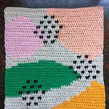 Mi Proyecto del curso: Intarsia crochet: teje tus propios tapices. Un progetto di Interior Design, Fiber Art, DIY e Uncinetto di Ana Castro - 06.08.2021