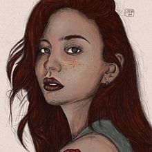 Mi Proyecto del curso: Retrato ilustrado con Procreate. Un projet de Illustration traditionnelle, Illustration vectorielle, Illustration numérique , et Dessin de portrait de lorenaleon6 - 06.08.2021