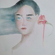 Mi Proyecto del curso:  Retratos expresivos en acuarela. Traditional illustration, Fine Arts, Painting, Watercolor Painting, and Portrait Drawing project by Xochilt Díaz - 08.02.2021