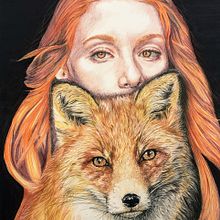 My project in Chiaroscuro Creative Portrait with Pencils course. Traditional illustration, Pencil Drawing, Portrait Drawing, and Artistic Drawing project by Julie Gorringe - 08.05.2021