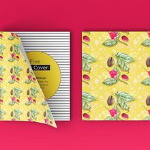 Very simple pattern for stationery. Design, Ilustração tradicional, Pattern Design, e Estampagem projeto de art_of_kiwi - 07.09.2021