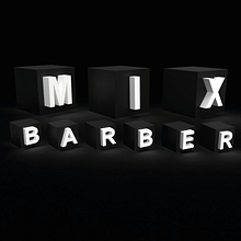 Barberia: Rediseño de Isologo . 3D, and Traditional illustration project by Alejandro Ludueña - 07.31.2021