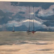 Mi Proyecto del curso: Pintura al óleo desde cero. Fine Arts, Painting, and Oil Painting project by julialacambra - 08.07.2021