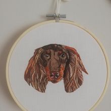 Mi Proyecto del curso: Needle painting para principiantes. Embroider, and Naturalistic Illustration project by María - 08.07.2021