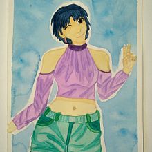 My final proyect. Projekt z dziedziny Trad, c, jna ilustracja,  R, sunek, Malowanie akwarelą i Manga użytkownika yago30 - 07.08.2021
