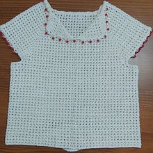 Casaqueto e Blusa com miçangas - Técnica TopDown. Un proyecto de Artesanía de dmelle_mr - 07.08.2021
