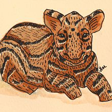 Mi Proyecto del curso: Dibujo creativo con tinta y gouache Ein Projekt aus dem Bereich Traditionelle Illustration, Kreativität, Zeichnung, Artistische Zeichnung, Malerei mit Acr, l, Illustration mit Tinte und Gouachemalerei von LLiced Leal - 07.08.2021