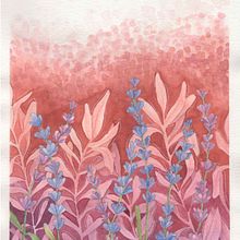Mi Proyecto del curso: Técnicas de acuarela en negativo para ilustración botánica. Traditional illustration, Watercolor Painting, and Botanical Illustration project by Bárbara Fuhrmann - 08.03.2021