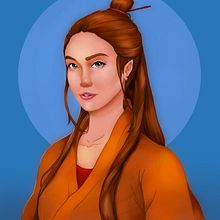Retrato Asian woman. Traditional illustration, Digital Illustration, and Digital Drawing project by Matheus Abrantes Ferreira - 08.08.2021