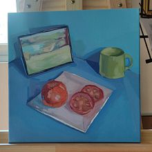 Mi Proyecto del curso: Pintura al óleo desde cero. Een project van  Beeldende kunst, Schilderij y  Olieverfschilderij van Estela Amores Salvador - 11.09.2021