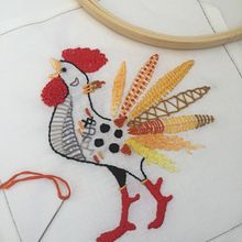 Mi Proyecto del curso: Técnicas de bordado: ilustrando con hilo y aguja. Embroider project by ar_14 - 08.08.2021
