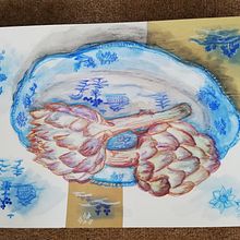 My project in Illustrating Nature: A Creative Exploration course. Traditional illustration, Painting, Drawing, Watercolor Painting, Ink Illustration, and Naturalistic Illustration project by Ruth Brompton-Charlesworth - 08.08.2021