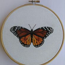 Mi Proyecto del curso: Técnicas de bordado realista. Traditional illustration, and Embroider project by Mª Isabel García Pérez - 08.08.2021