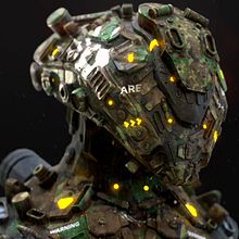 CYBER ARMOR X19 BY Oscar Creativo. Een project van 3D,  3D-modellering, 3D-karakterontwerp,  3D-belettering,  3D-ontwerp,  Ontwerp, Traditionele illustratie y  Concept art van Oscar Creativo - 08.08.2021