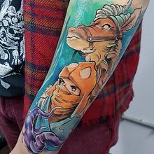 Ashitaka. Un progetto di Design di tatuaggi e Illustrazione tradizionale di Molina Tattoo - 08.08.2021