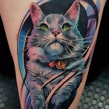 Tatuajes de Gatitos. Un progetto di Design di tatuaggi di Molina Tattoo - 08.08.2021