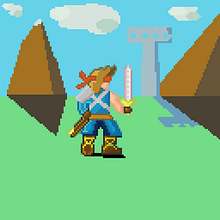 My project in Pixel Art Character Animation for Video Games course. Character Animation, Video Games, Pixel Art, and Game Development project by Rodrigo Martinez - 08.06.2021