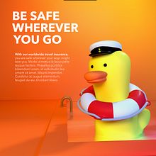 Duck from: Cinema 4D for Character Creation by  Aarón Martínez. 3D, Design, and Advertising project by Jan Paukovic, PhD. - 08.08.2021