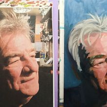 Expressive oils. Een project van  Olieverfschilderij van vernia - 08.08.2021