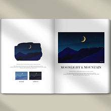 Moonlight & Mountain . Un projet de Art conceptuel , et Design  de Muzahidul Islam - 02.08.2021