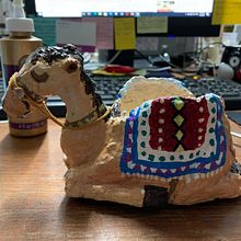 My project in Paper Mache for Beginners: Sculpt a Colorful Character course. Character Design, To, Design, Art To, and s project by Weena Thanachaisakul - 08.09.2021