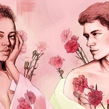 Illustrated Portraits with Procreate course - my final project . Traditional illustration, Vector Illustration, Digital Illustration, and Portrait Drawing project by Karolina Pajnowska - 08.09.2021