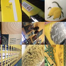 U1 : Photographie de Jaune. Un progetto di Design e Illustrazione tradizionale di Audrey Sinner - 09.08.2021