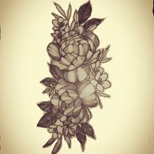 Mi Proyecto del curso: Tatuaje botánico con puntillismo. Traditional illustration, Tattoo Design, and Botanical Illustration project by Condurache George - 08.09.2021