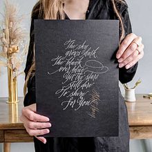 Calligraphy Artworks. Calligraph project by Mathilda Lundin - 08.09.2021