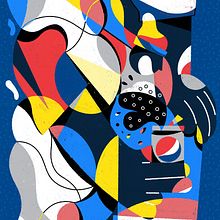 PEPSI. Un proyecto de Ilustración tradicional de Pevê Azevedo - 09.08.2021