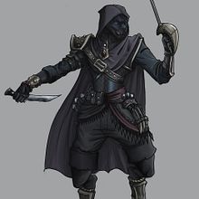 Seven Black Blades- Tabaxi Rogue. Un projet de Conception de personnages de Ale Scognamiglio - 10.08.2021