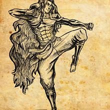 Avyn DnD OC. Un projet de Conception de personnages de Ale Scognamiglio - 10.08.2021